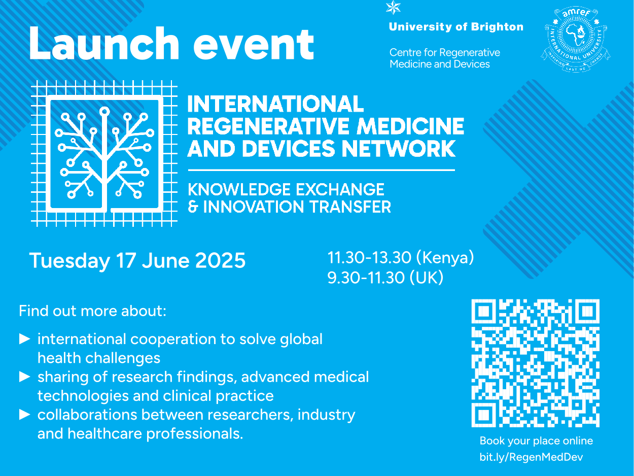 Launch Event of the International Network for knowledge Exchange and Innovation Transfer in Regenerative Medicine and Devices
